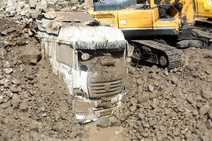 تخریب سیل در سوادکوه